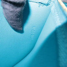 Load image into Gallery viewer, CELINE Frame Leather Shoulder Bag Blue
