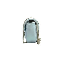 Load image into Gallery viewer, GUCCI GG Marmont Leather Shoulder Bag Blue
