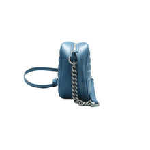 Load image into Gallery viewer, GUCCI GG Marmont Leather Shoulder Bag Blue
