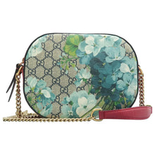 Load image into Gallery viewer, Gucci Blooms Mini Chain GG Supreme Monogram Shoulder Bag Blue
