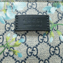 Load image into Gallery viewer, Gucci Canvas Leather Tote Bag Blue
