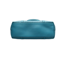 Load image into Gallery viewer, GUCCI Microguccissima Leather Satchel Bag Blue
