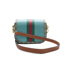 Load image into Gallery viewer, Gucci Horsebit 1955 GG Supreme Monogram Shoulder Bag Blue
