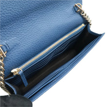 Load image into Gallery viewer, Gucci Interlocking G Leather Shoulder Bag Blue
