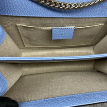 Load image into Gallery viewer, Gucci Interlocking Leather Shoulder Bag Blue
