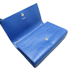 Load image into Gallery viewer, Yves Saint Laurent Kate Monogramme Leather Crossbody Bag Blue
