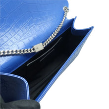 Load image into Gallery viewer, Yves Saint Laurent Kate Monogramme Leather Crossbody Bag Blue
