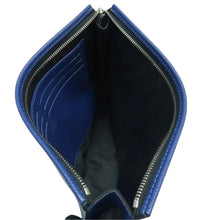 Load image into Gallery viewer, LOUIS VUITTON Poche toilette Monogram Canvas Clutch Blue
