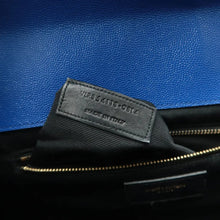 Load image into Gallery viewer, LOUIS VUITTON Envelope Leather Shoulder Bag Blue
