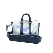 Load image into Gallery viewer, Louis Vuitton Keepall Monogram Shoulder Bag Blue
