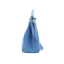 Load image into Gallery viewer, Fendi Peekaboo Iconic Leather Satchel Bag Blue
