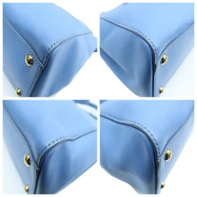 Load image into Gallery viewer, Fendi Peekaboo Iconic Leather Satchel Bag Blue
