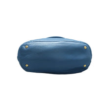 Load image into Gallery viewer, Prada Vitello Daino Leather Tote Shoulder Bag Blue
