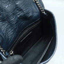 Load image into Gallery viewer, SAINT LAURENT Leather Crossbody Bag Blue
