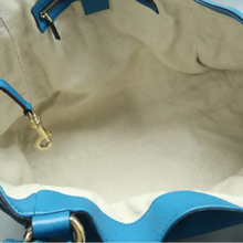 Load image into Gallery viewer, GUCCI Soho Leather Tote Bag Blue
