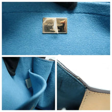 Load image into Gallery viewer, Louis Vuitton Spring Street Monogram Patent Leather Satchel Bag Blue
