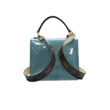 Load image into Gallery viewer, Louis Vuitton Spring Street Monogram Patent Leather Satchel Bag Blue
