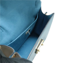 Load image into Gallery viewer, Louis Vuitton Spring Street Monogram Patent Leather Satchel Bag Blue
