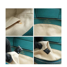 Load image into Gallery viewer, GUCCI  Dollar Swing Calfskin leather Shoulder Bag Blue
