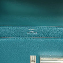 Load image into Gallery viewer, HERMES Verrou Leather Shoulder Bag Blue
