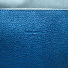 Load image into Gallery viewer, Louis Vuitton Volta Leather Satchel Bag Blue
