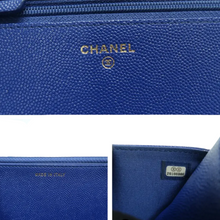 Load image into Gallery viewer, Chanel Wallet on Chain Leather Shoulder Bag Blue
