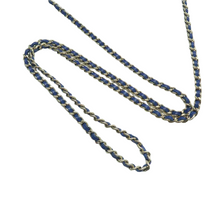 Load image into Gallery viewer, Chanel Wallet on Chain Leather Shoulder Bag Blue
