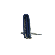 Load image into Gallery viewer, Chanel Wallet on Chain Leather Shoulder Bag Blue

