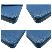 Load image into Gallery viewer, CHANEL Cuba Square Caviar Quilted Leather Wallet On Chain Blue
