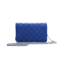 Load image into Gallery viewer, Chanel Wallet on Chain Leather Crossbody Bag Blue
