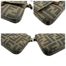 Load image into Gallery viewer, Fendi Baguette Fabric Satchel Bag Brown
