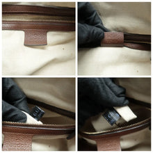 Load image into Gallery viewer, GUCCI Boston Fabric Satchel Bag Brown
