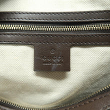 Load image into Gallery viewer, Gucci Vintage Web Original GG Boston Bag Brown
