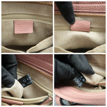 Load image into Gallery viewer, Gucci Bree Leather Satchel Bag Pink/Beige
