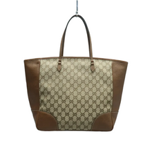 Load image into Gallery viewer, GUCCI Bree Fabric Tote Bag Brown
