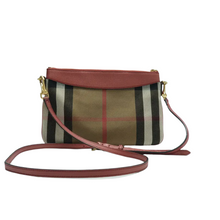 Load image into Gallery viewer, Burberry Fabric Shoulder Bag Multicolor
