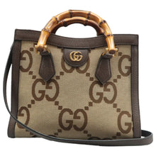 Load image into Gallery viewer, GUCCI Diana Leather Shoulder Bag Brown
