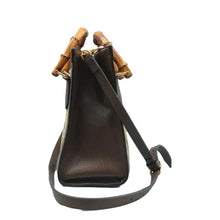 Load image into Gallery viewer, GUCCI Diana Leather Shoulder Bag Brown
