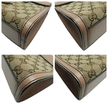 Load image into Gallery viewer, Gucci Emily Fabric Shoulder Bag Brown
