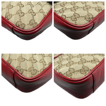 Load image into Gallery viewer, GUCCI GG Marmont Fabric Shoulder Bag Brown
