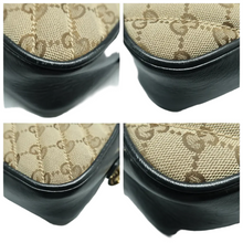 Load image into Gallery viewer, GUCCI GG Marmont Fabric Shoulder Bag Brown
