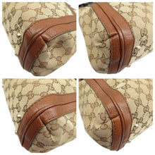 Load image into Gallery viewer, GUCCI Fabric Shoulder Bag Brown
