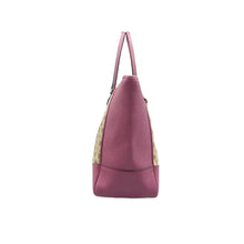 Load image into Gallery viewer, Gucci  Bree Monogram Leather Tote Bag Beige/ Pink
