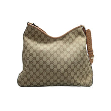 Load image into Gallery viewer, Gucci Fabric Shoulder Bag Brown
