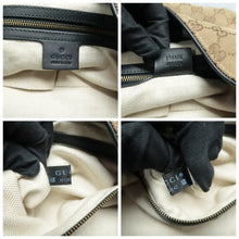 Load image into Gallery viewer, Gucci Patti Stud GG Fabric Satchel Bag Brown
