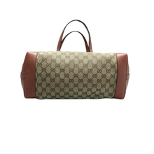 Load image into Gallery viewer, GUCCI W/P Fabric Shoulder Bag Brown
