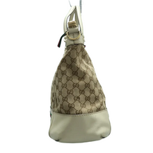 Load image into Gallery viewer, Gucci Fabric Satchel Bag Brown

