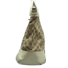 Load image into Gallery viewer, Gucci Fabric Satchel Bag Brown
