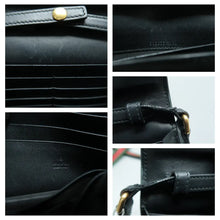 Load image into Gallery viewer, Gucci Lady Web Convertible Monogram Shoulder Bag Black
