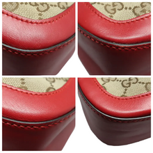 Load image into Gallery viewer, Gucci Lady Web Fabric Shoulder Bag Brown
